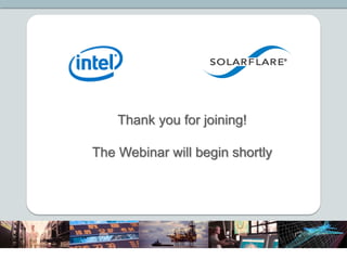 Thank you for joining!

The Webinar will begin shortly
 