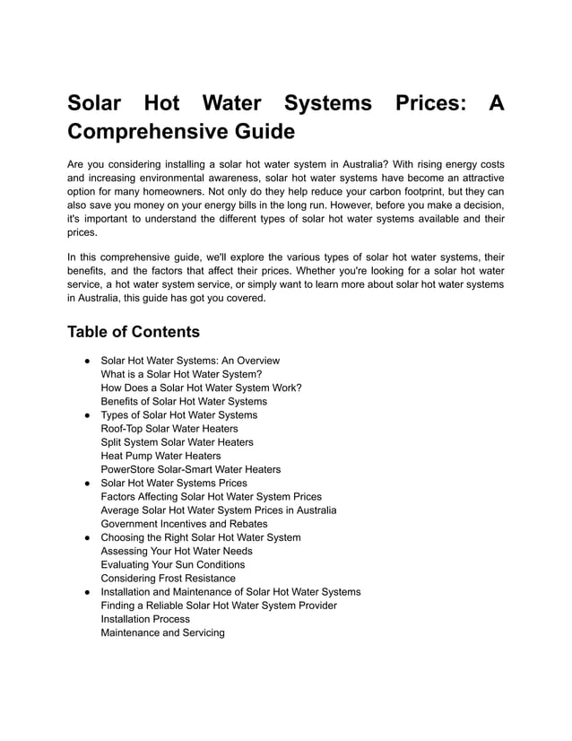 Solar Hot Water Systems Prices_ A Comprehensive Guide.pdf