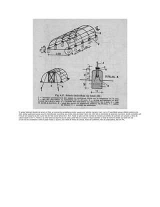 In scopul prelungirii duratei de serviciu al foliei, se recomanda consolidarea zonelor supuse unor solicitari mecanice mari, cum ar fi suprefetele supuse rafalelor puternice de
vant, partea superioare supusa socurilor datorate ploii si grindinei sau zonele unde se produc frecari mari intre folie si elementele de sustinere si prindere. Aceste consolidari pot
fi facute prin aplicarea la cald a unor fasii din folie avand latimea de 5 -8cm. Fasiile se aplica pe folie inaintea de montare pe scheletul de sustinere prin presare cu fierul de
calcat incalzit la 120 ° C. Pentru a se evita lipirea pe talpa fierului de calcat, peste folie se va aseza in timpul operatiei un strat de hartie de celofan sau hartie din ziar.
Un alt mod de consolidare a foliei se poate realiza cu ajutorul unei retele din sfoara de canepa, sfoara din polietilena, fasii din polipropilena, fasii din PVC.
 
