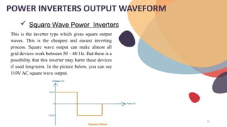Solar Inverter Normal Rms Waveform Comprehensive Project Presentation on Solar Inverter Technology and ...