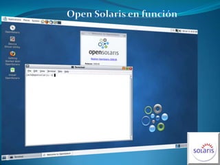 Open Solaris en función 