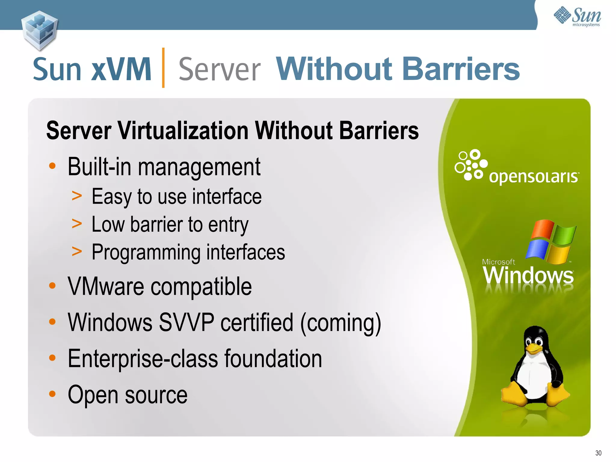 Solaris, OpenSolaris y Virtualización