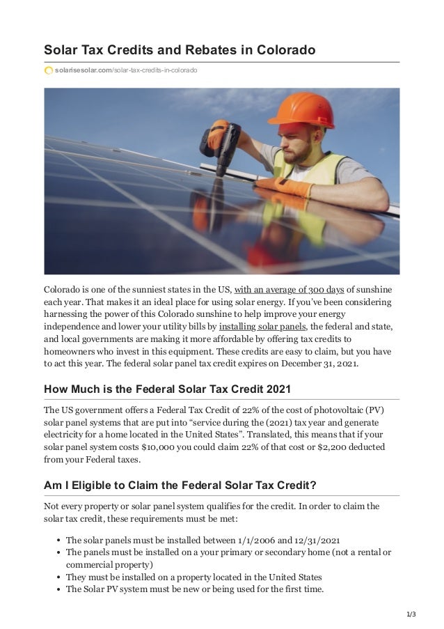 solar-tax-credits-and-rebates-in-colorado