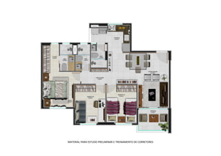 MATERIAL PARA ESTUDO PRELIMINAR E TREINAMENTO DE CORRETORES
 