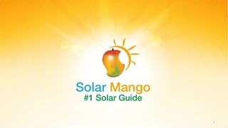 www.solarmango.com 1
 
