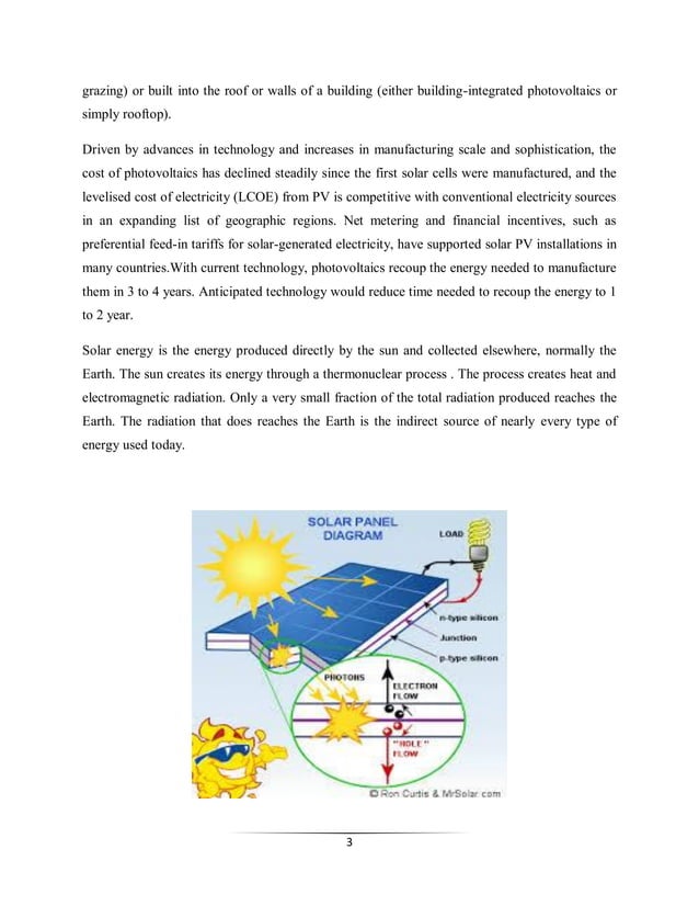 Solar Mobile Charger Report