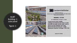 BUBT
Building–1
solarpanel
figure-1
 
