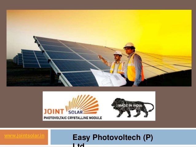 Solar Home Lighting System India Joint Solar
