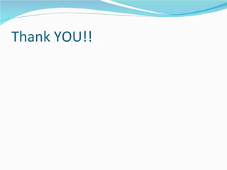 Thank YOU!! 
