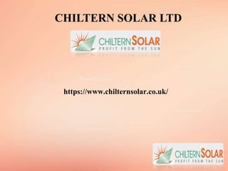 CHILTERN SOLAR LTD
https://www.chilternsolar.co.uk/
 