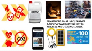 Solar phone sponsorship