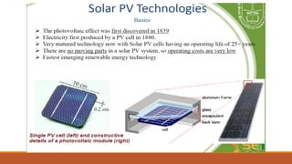 Solar power and current solar energy technologies unit 2 | PPT