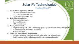 Solar power and current solar energy technologies unit 2 | PPT