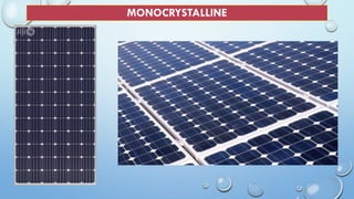 MONOCRYSTALLINE
 