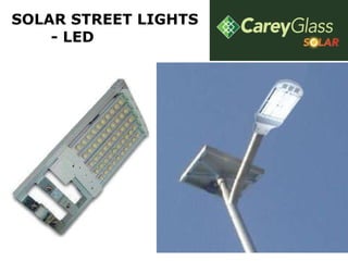 SOLAR STREET LIGHTS   - LED 