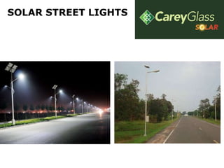 SOLAR STREET LIGHTS 