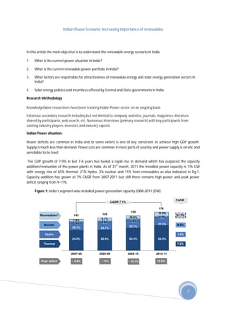 Solar power in india | PDF