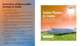 Solar Power in India - A Growing Force in the Renewable Energy Sector ...
