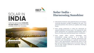 Solar Power in India - A Growing Force in the Renewable Energy Sector ...