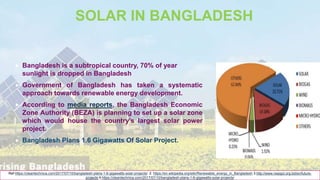 Solar power plant in bangladesh | PPTX
