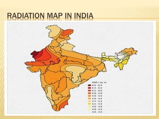 RADIATION MAP IN INDIA
 