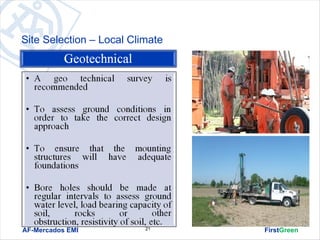 Site Selection – Local Climate




AF-Mercados EMI           21     FirstGreen
 