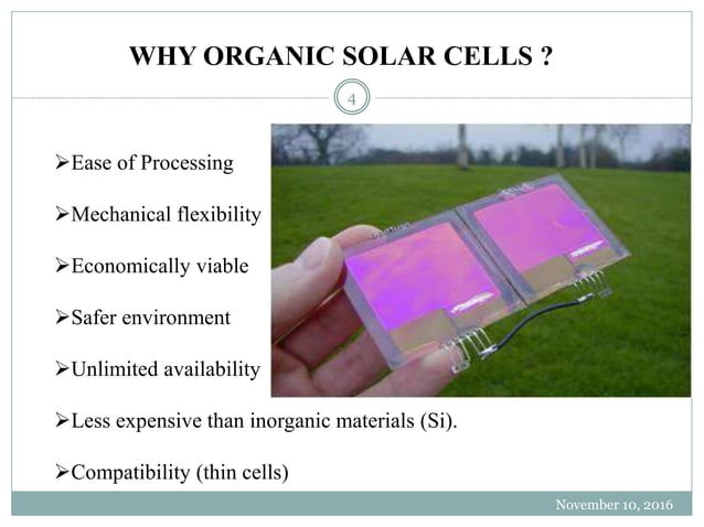 organic solar cell | PPT