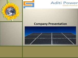 Solar presentation july 2010