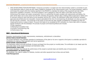 SOLAR PROJECT MANAGEMENT | PDF