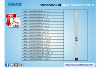 Solar Pumping System