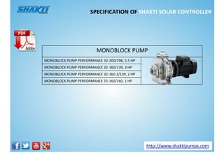 Solar Pumping System