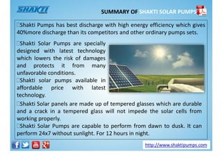 Solar Pumping System