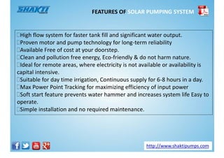 Solar Pumping System