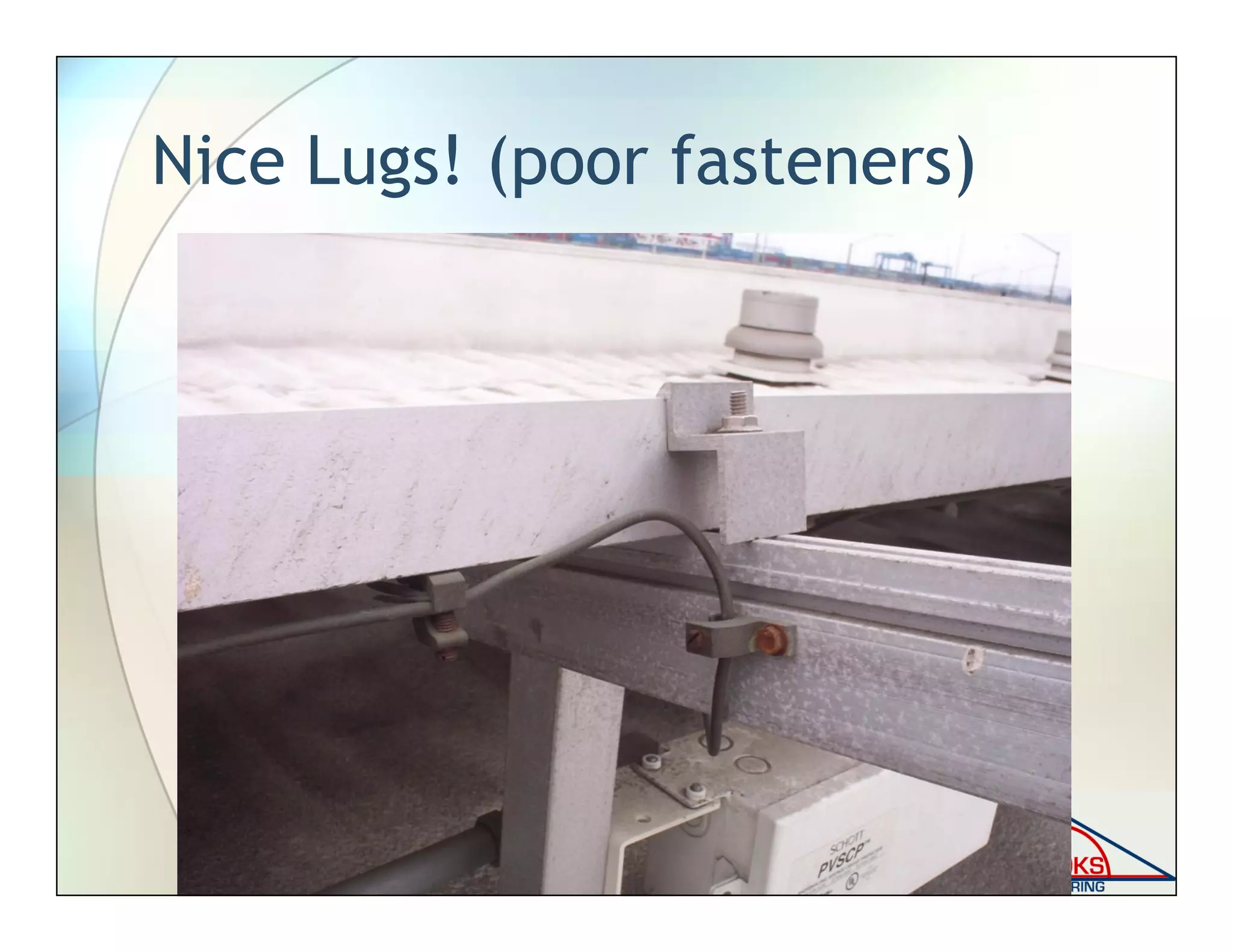 Nice Lugs! (poor fasteners)
 