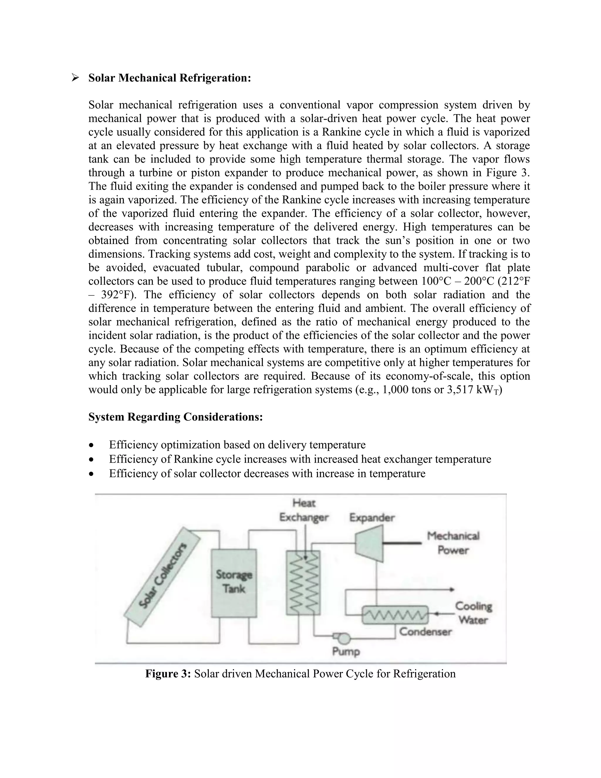 Solar Refrigeration System | PDF