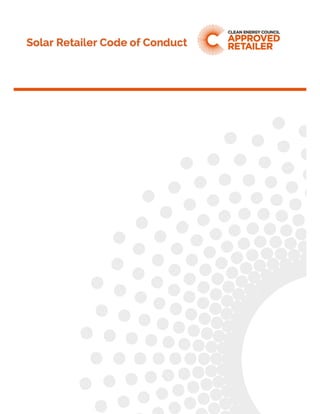 CEC Solar Retailer Code of Conduct | PDF