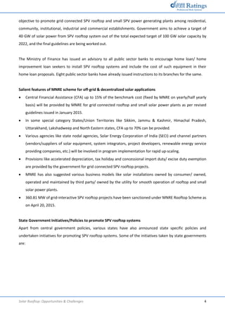 Addressing The Challenges Solar Project.pdf Solar rooftop opportunities and challenges | PDF