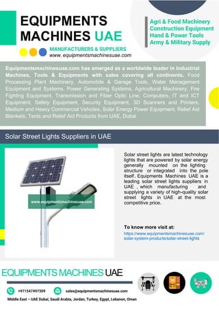 Solar Street Lights Suppliers in UAE.pdf