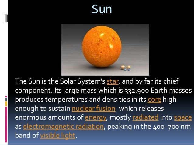 Solar System Class 8th