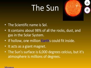 The Solar System and its components. pptx | PPTX