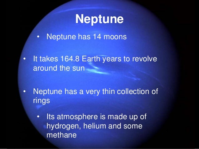 Solar System Neptune It Is The Eighth And Farthest Planet