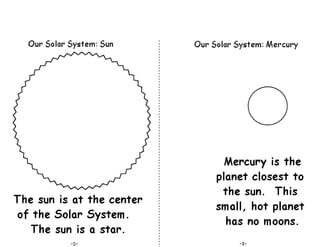 Solar system book by enchanted learning