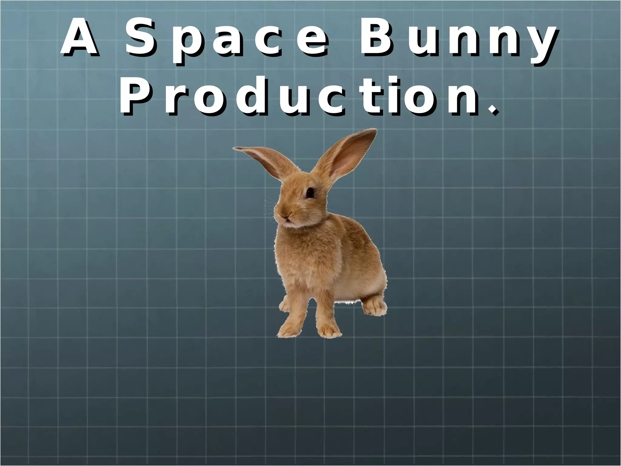 A Space Bunny Production. 