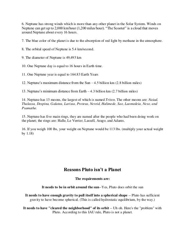 Solar System Lesson Plan