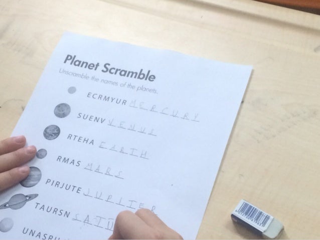 Solar System Lesson Plan