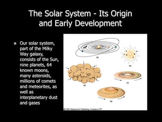 3.1 Origin Of Earth And The Solar System – IUQHEJ