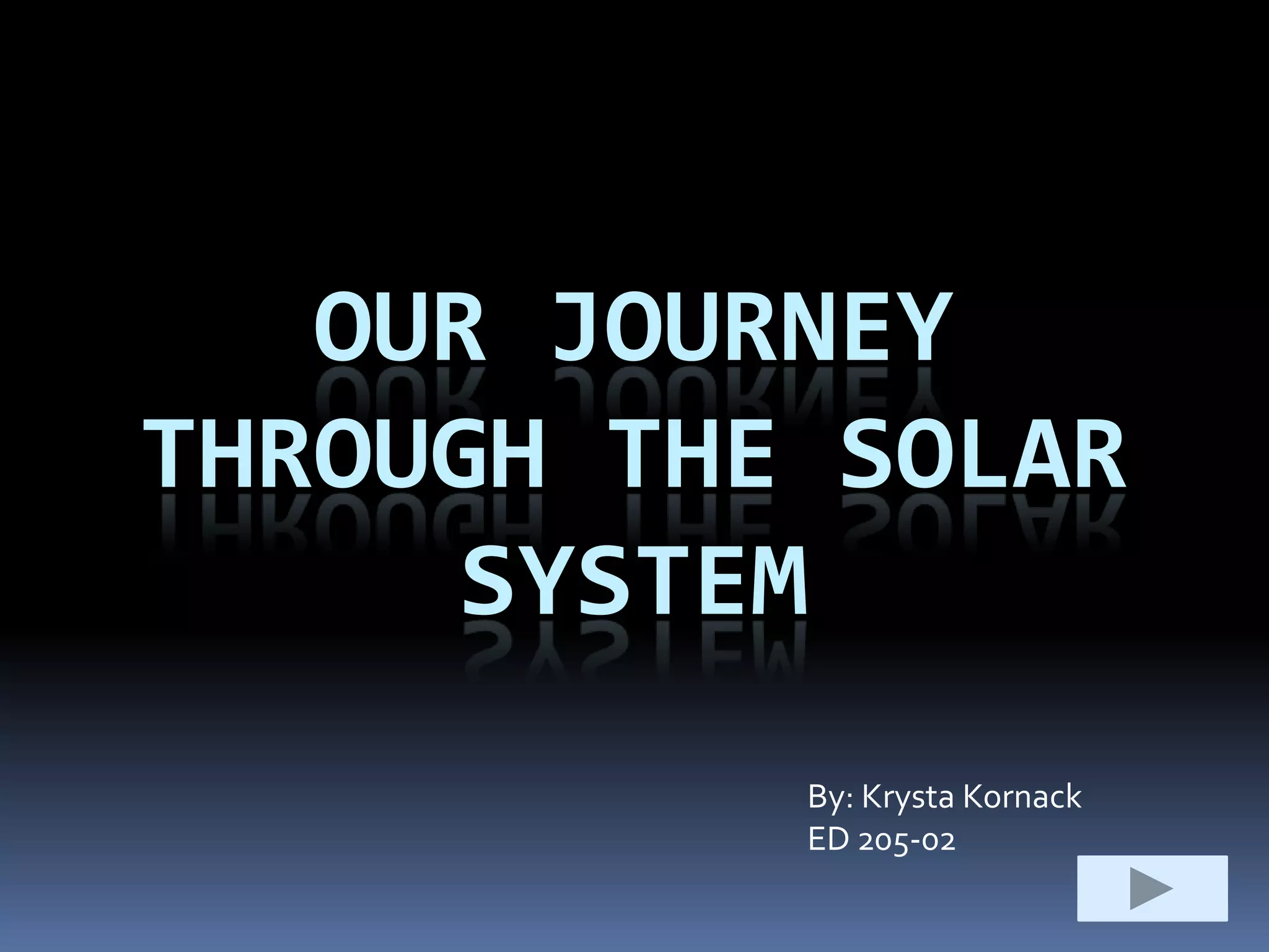 Solar System Power Point