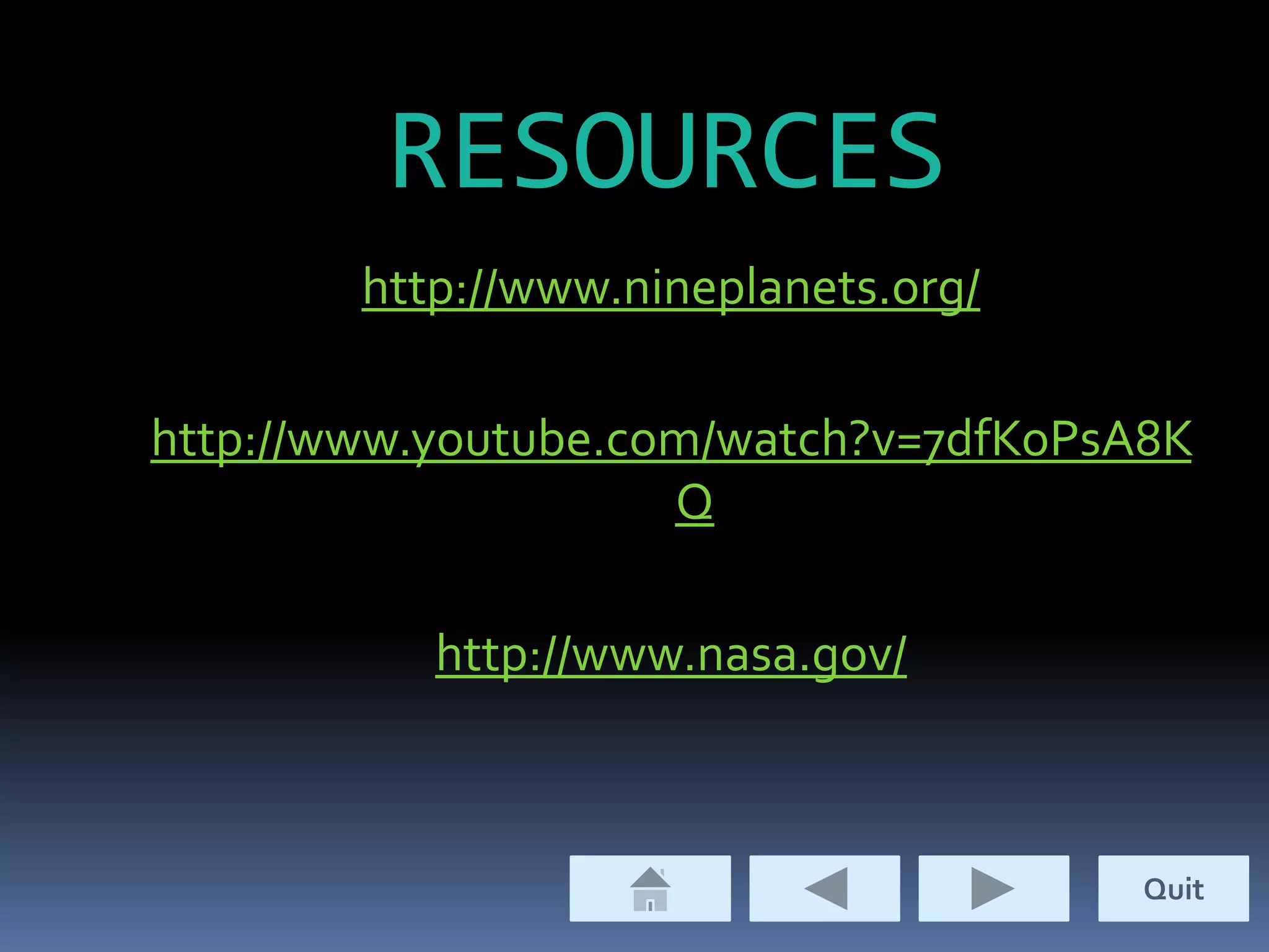 Solar System Power Point