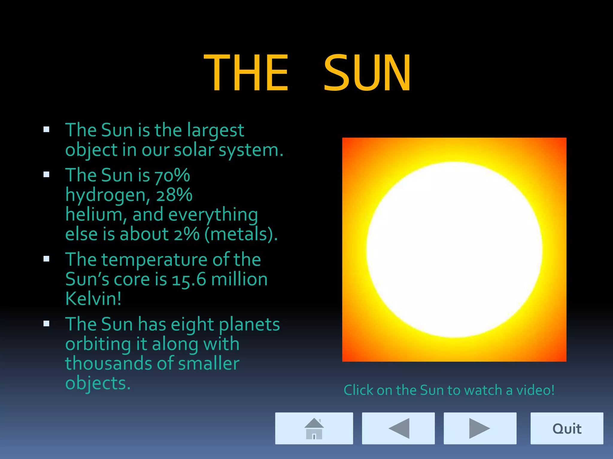 Solar System Power Point