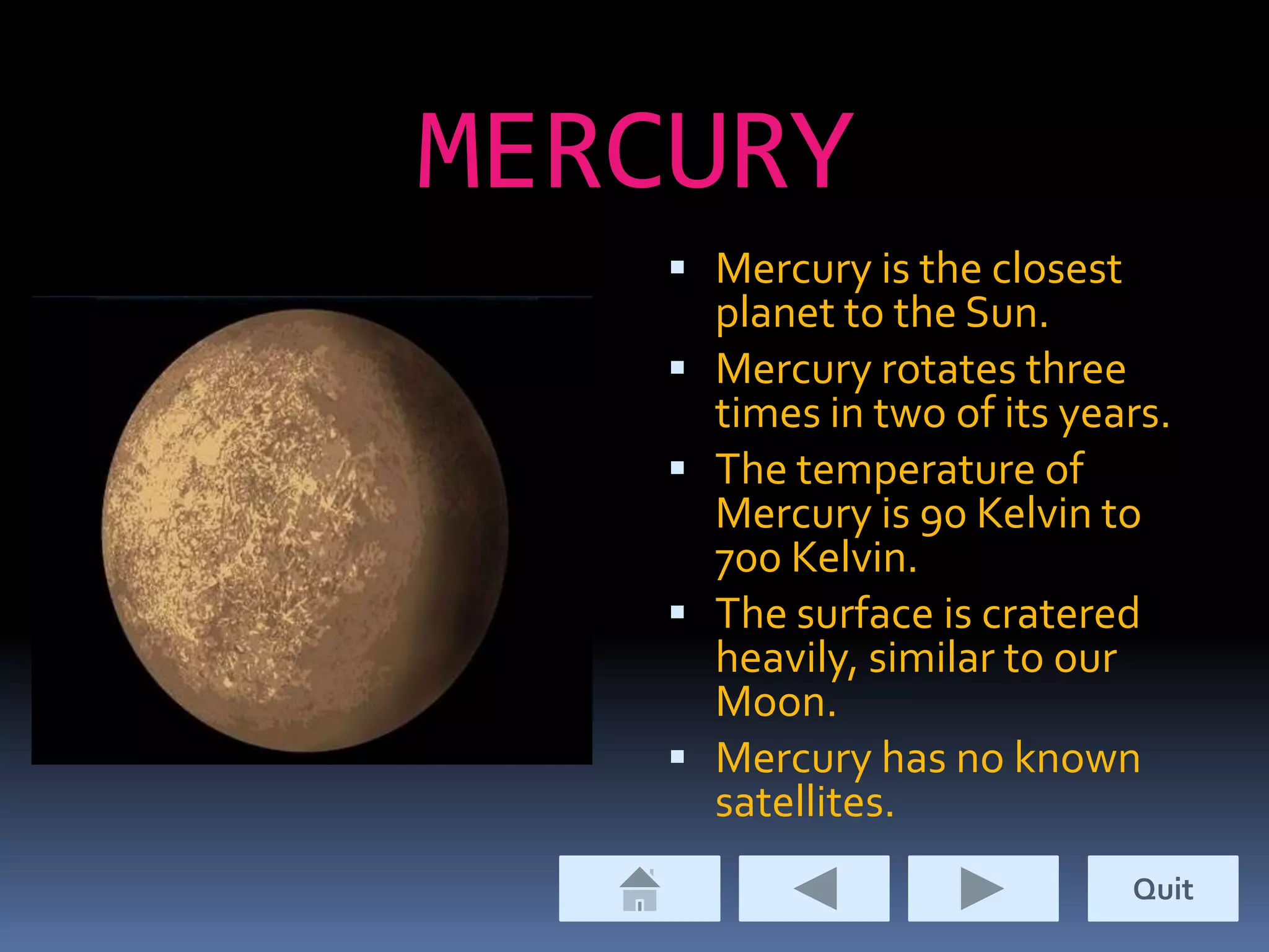 Solar System Power Point